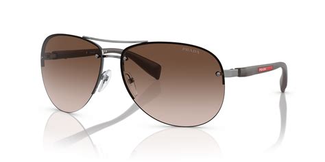 Prada Linea Rossa PS 56MS 65 Brown Gradient.